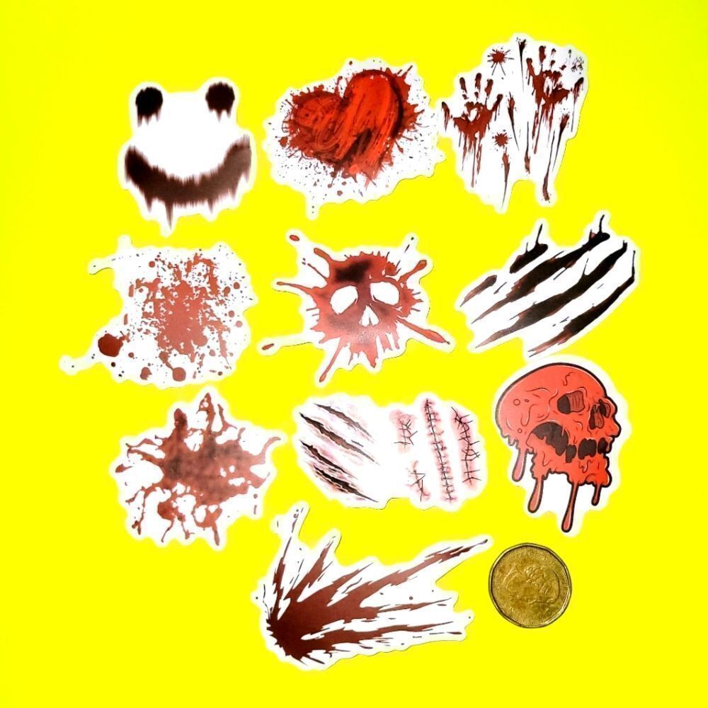 3/$20 brand new 10x waterproof funny stickers
